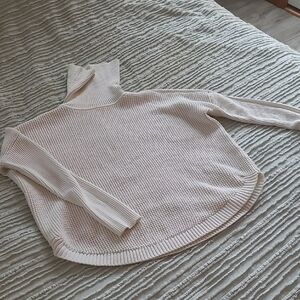 Michael Kors Cream Turtleneck Sweater